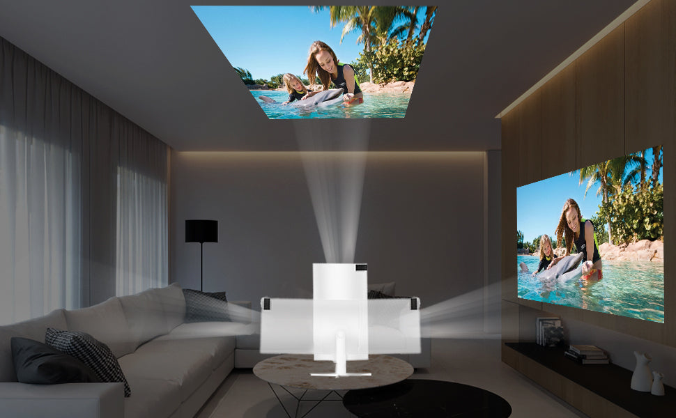 CosmoFlixx™ Ultra-Portable 4K Cinema Smart Projector HD Spotlight